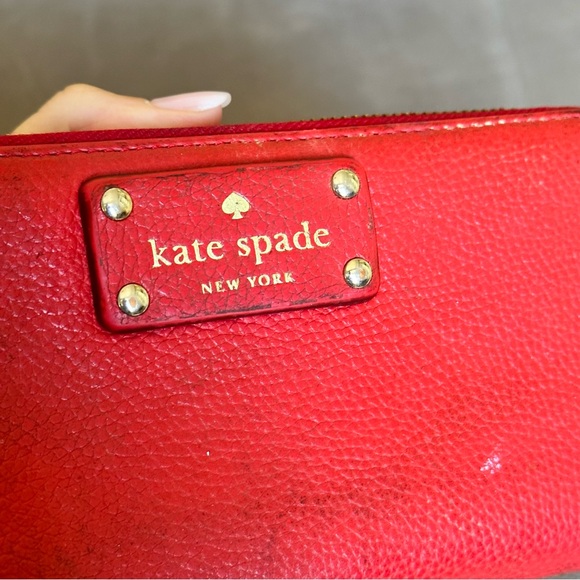 Kate Spade red wallet - Picture 6 of 7